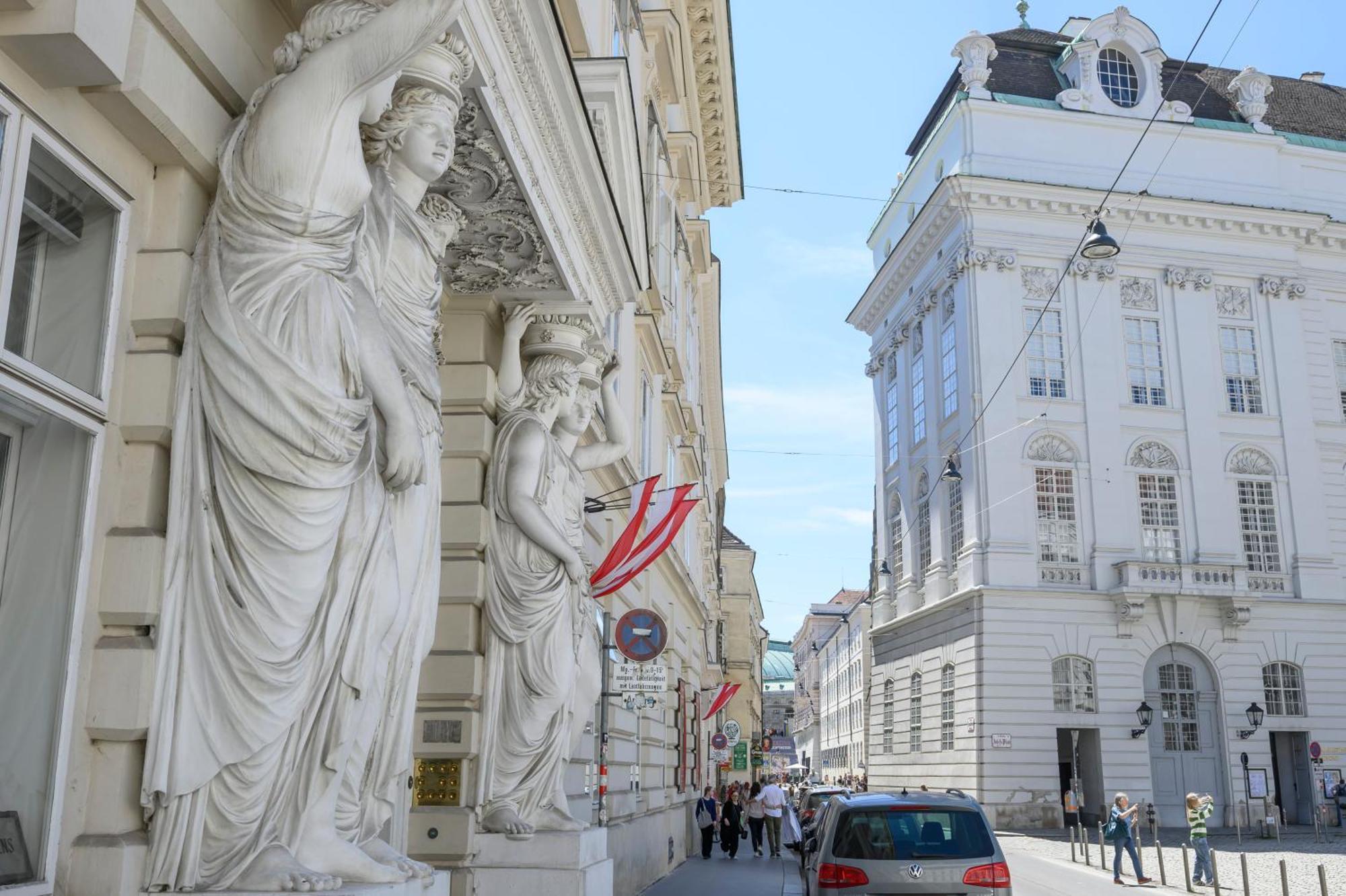 Palais Palffy Apartments Vienna Viena Exterior foto